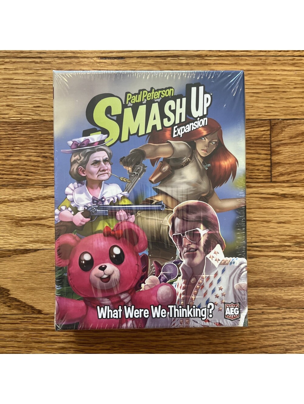 Smash Up What Were We Thinking? Expansion Board Card Game AEG NIB